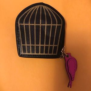 Kate spade birdcage coin purse.